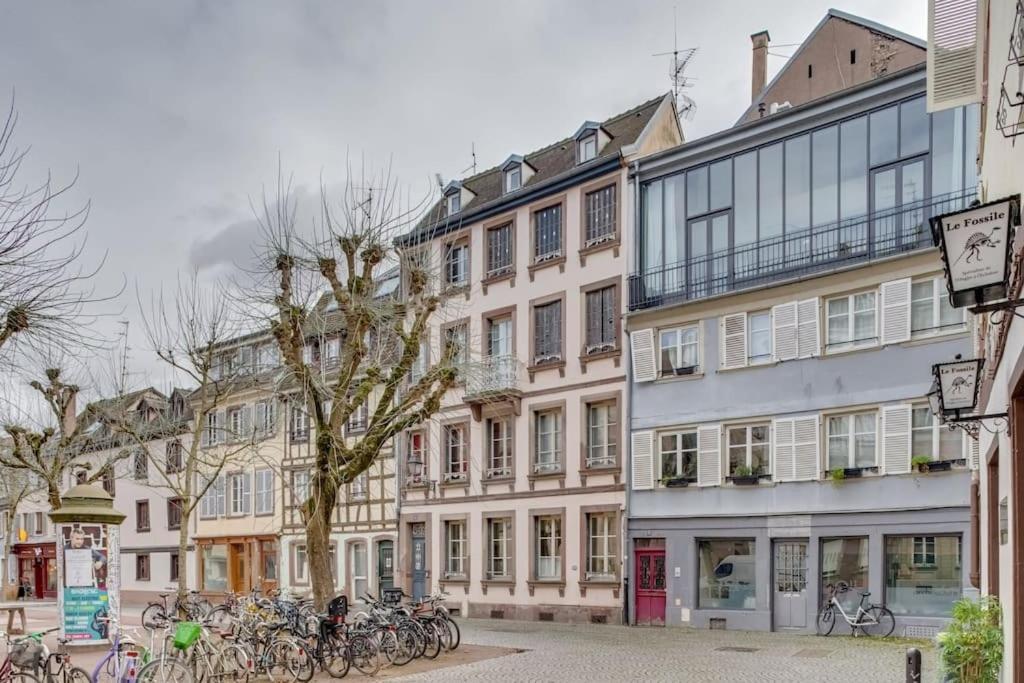 Apartamento Le Loft Des Lumieres - Superbe Loft Lumineux Au Coeur De La Krutenau Estrasburgo Exterior foto